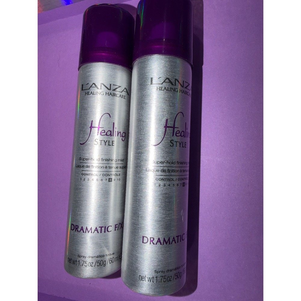Lanza‎ Finishing Mist Healing Style Dramatic Fx hair care Travel Set 2pk